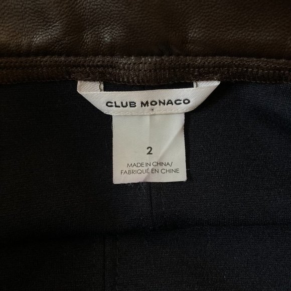Club Monaco Navy Blue Mini Skirt - Picture 4 of 4